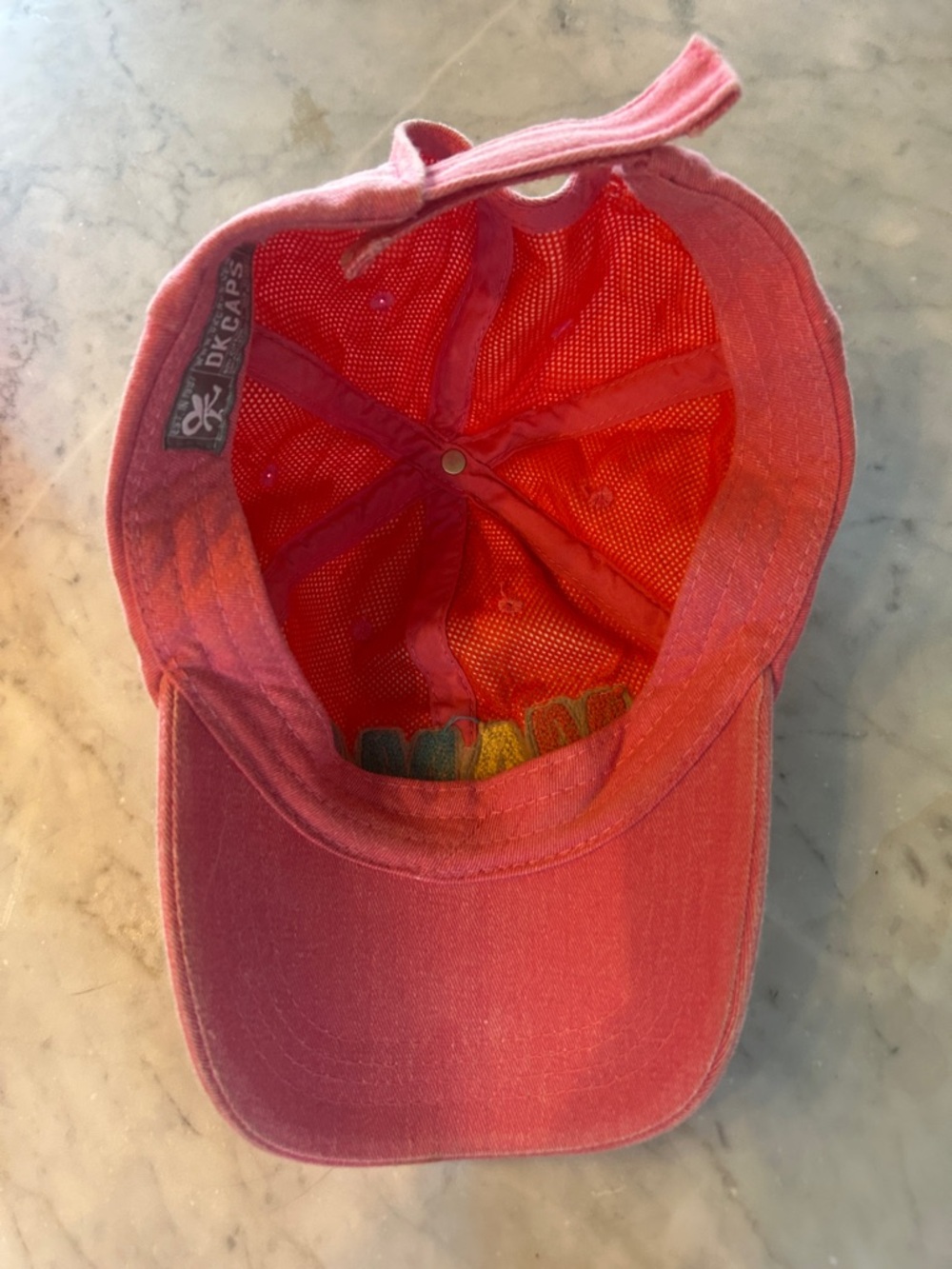 Pink 'MAMA' Embroidered Baseball Cap - Picture 2 of 2